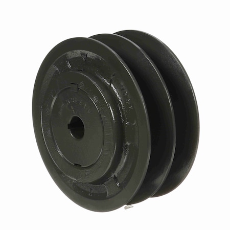Browning 2 Groove Cast Iron Finish Bore Fhp Variable Pitch Sheave, 2VP62X3/4 2VP62X3/4